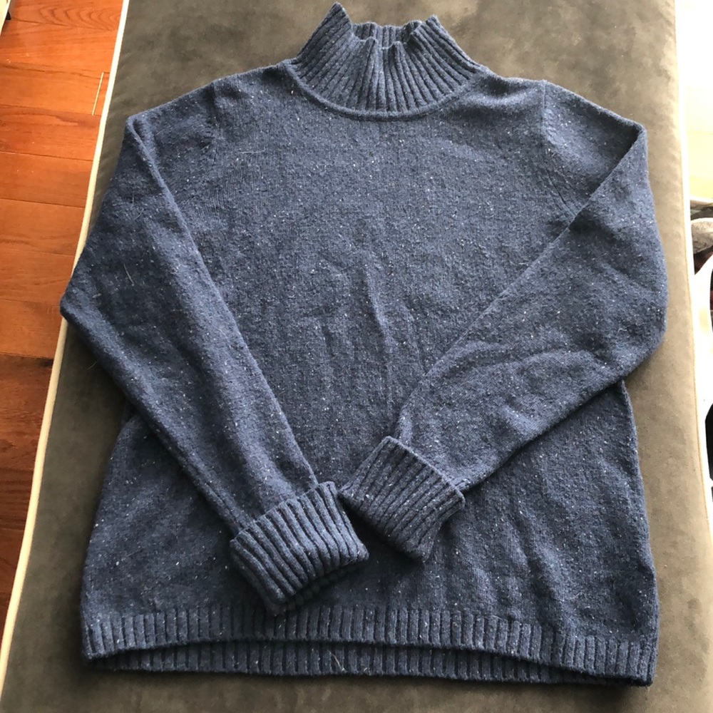 Mock turtleneck sweater